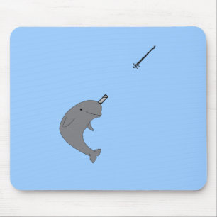 Narwhal Mouse Mat