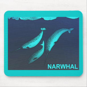Narwhal Mouse Mat