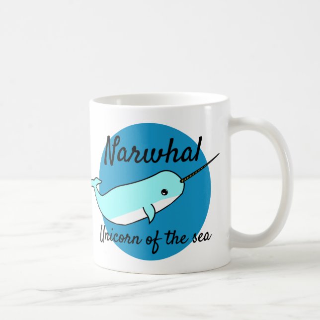 Narwhal mug (Right)