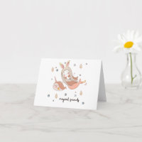 Narwhal n Mermaid with Bunny Ears Magical Friends