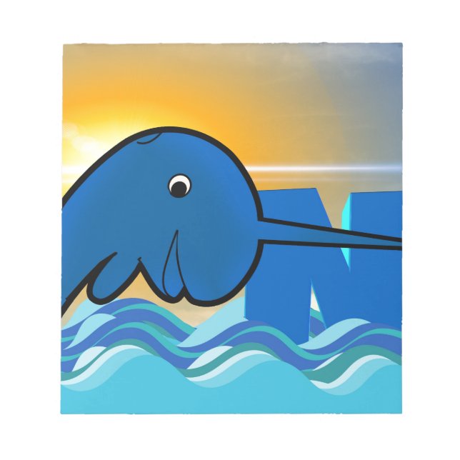 narwhal notepad (Front)