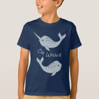 Narwhal Oh Whale T-Shirt (Child)