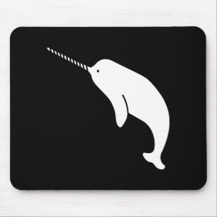 Narwhal Pictogram Mousepad