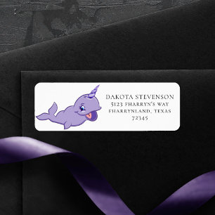 Narwhal Purple   Lilac Magical Sea Unicorn Address