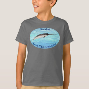 Narwhal - Save The Unicorn T-Shirt