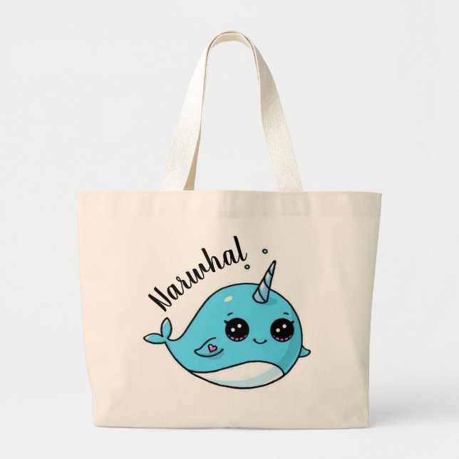Narwhal Tote Bag (Front)