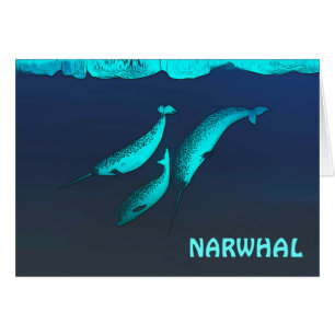 Narwhal Under The Ice