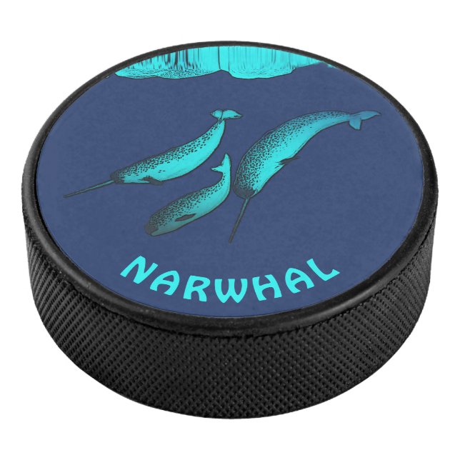 Narwhal Under The Ice Hockey Puck (3/4)