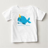 Narwhal Unicorn Baby/Toddler T-Shirt