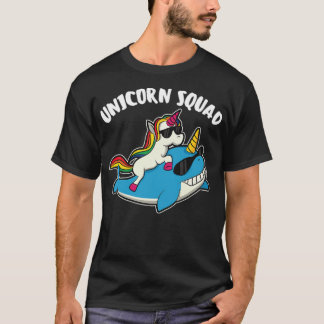 Narwhal Unicorn Squad Unicorn Gift Sea animal frie T-Shirt