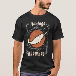 Narwhal Vintage Retro Classic Animal Love 1 T-Shirt