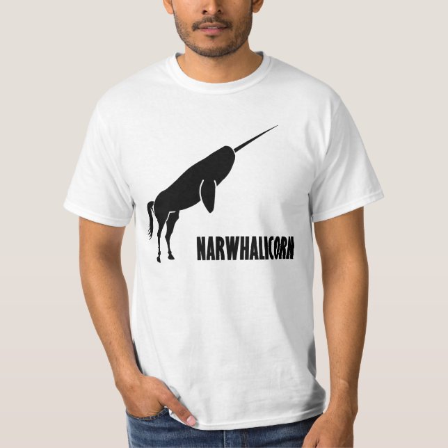 Narwhalicorn Narwhal Unicorn T-Shirt (Front)