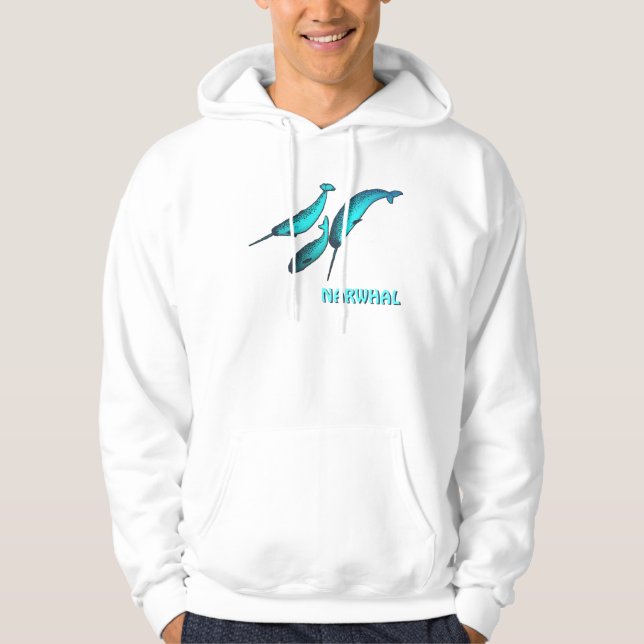 Narwhals Hoodie (Front)