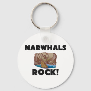Narwhals Rock Key Ring