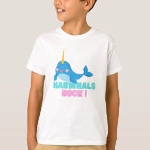 Narwhals Rock! T-Shirt