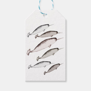 Narwhals Swim - Narwhal Whale Lover Gift White Tags