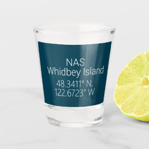 NAS Whidbey Island Latitude Longitude   Shot Glass