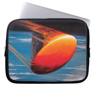NASA Apollo Command Module Space Capsule Artwork Laptop Sleeve
