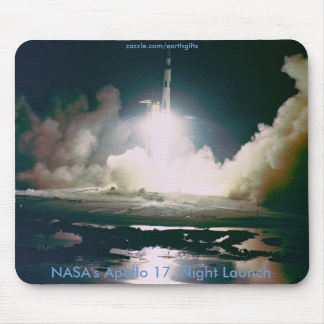 NASA & APOLLO SPACE MOUSE MAT (Front)