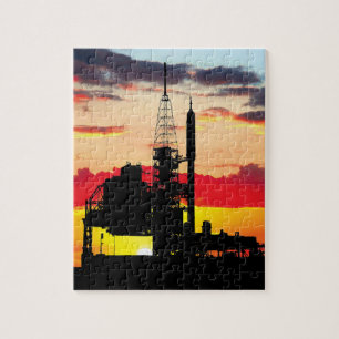 NASA Ares IX Rocket Launch System Prototype Jigsaw Puzzle