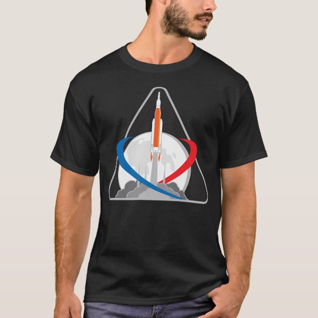 Nasa Artemis 1 Mission Patch T-Shirt (Front)