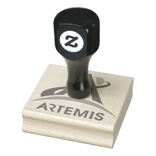NASA Artemis Program Logo Mars 2024 Astronaut Rubber Stamp