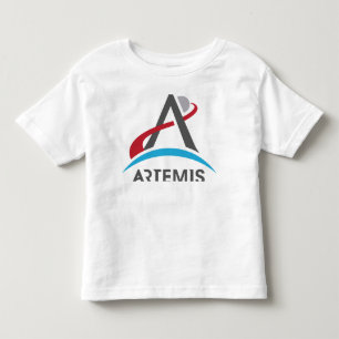 NASA Artemis Program Logo Mars 2024 Astronaut Toddler T-Shirt