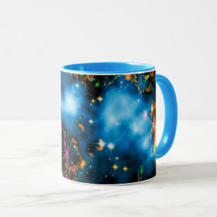NASA Cassiopeia A Supernova Colourful Space Photo Mug