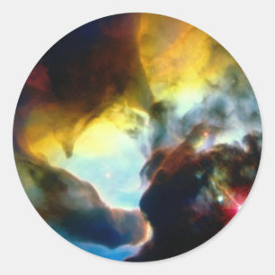 Nasa Classic Round Sticker