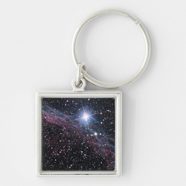 NASA ESA Veil nebula Key Ring (Front)