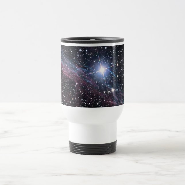 NASA ESA Veil nebula Travel Mug (Center)