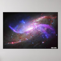 NASA / Galactic Pyrotechnics / NGC 4258 /