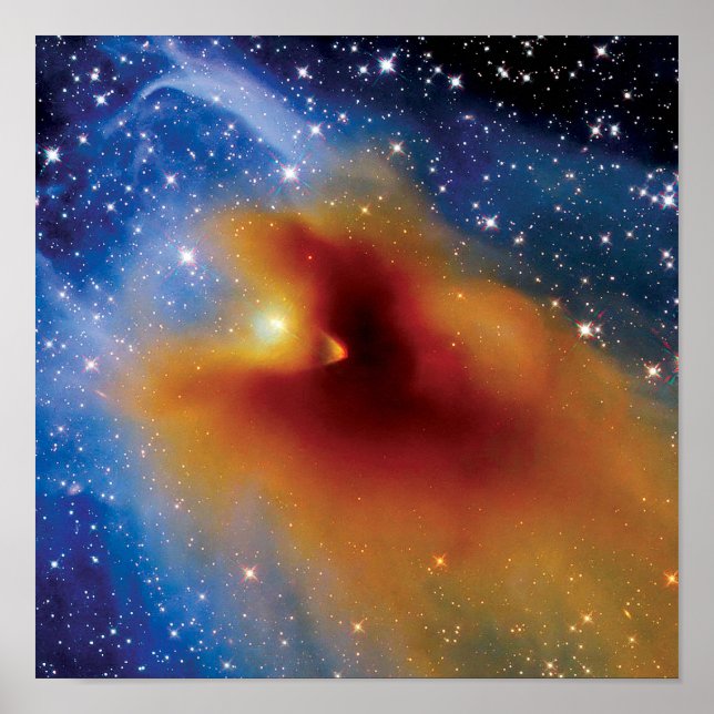 NASA Hubble Space Telescope CB 130-3 Starbirth Poster (Front)