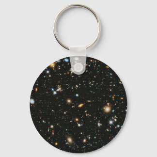 NASA Hubble Ultra Deep Field Galaxies Key Ring