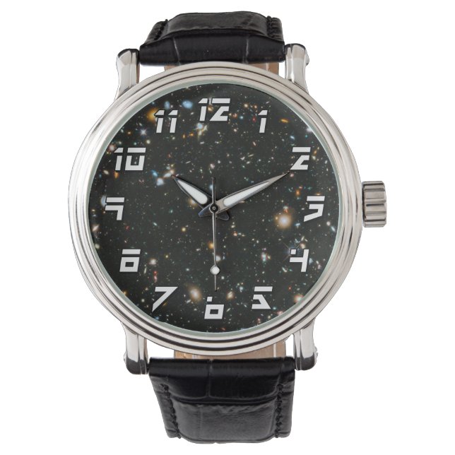 NASA Hubble Ultra Deep Field Galaxies Watch (Front)