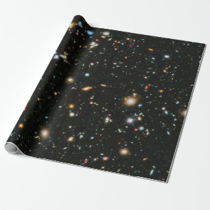 NASA Hubble Ultra Deep Field Galaxies Wrapping Paper