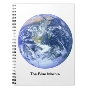 NASA Image of Planet Earth Spiral-Bound Notebook