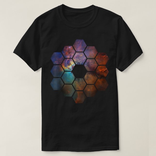 NASA James Webb Space Telescope JWST Science Unive T-Shirt (Design Front)
