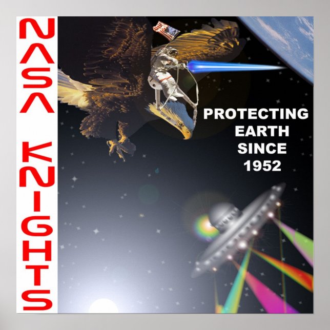 Nasa Knights Poster (Front)
