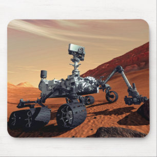 NASA Mars Curiosity Rover Artist Concept Mouse Mat