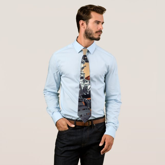 NASA Mars Curiosity Rover Artist Concept Tie (In Situ)