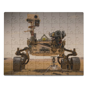 NASA Mars Rover-Perseverance and Ingenuity Jigsaw Puzzle
