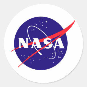 NASA Meatball Logo Classic Round Sticker