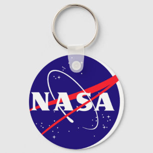 NASA Meatball Logo Key Ring
