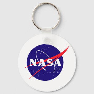 NASA Meatball Logo Key Ring
