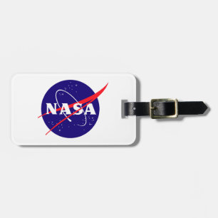 NASA Meatball Logo Luggage Tag