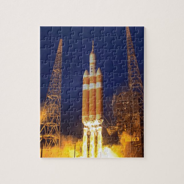 NASA Orion Spacecraft Rocket Launch Jigsaw Puzzle (Vertical)