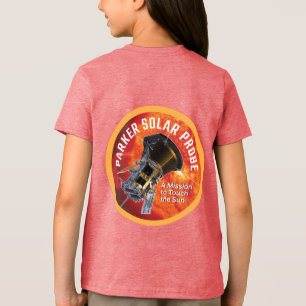 NASA Parker Solar Probe Sunburst Red Tri-Blend Shirt