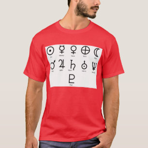 NASA Planet Symbols T-Shirt