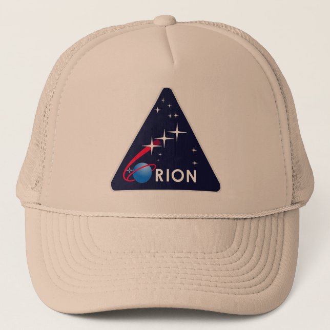 NASA Project Orion Logo Trucker Hat (Front)